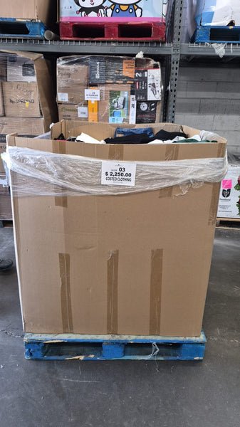 Brand Name Clothing Liquidation Pallets