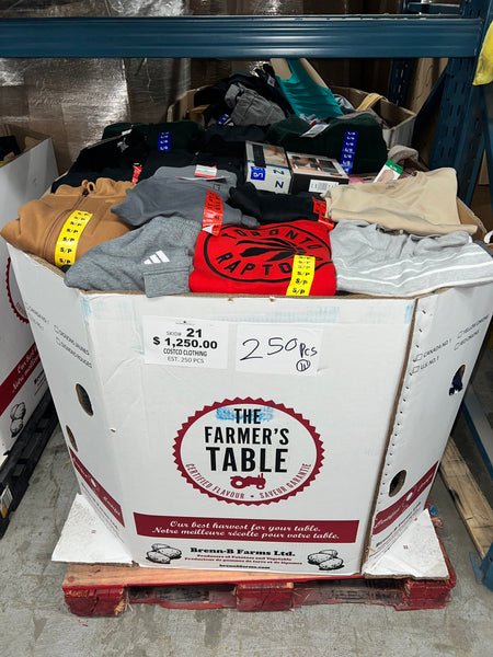 Brand Name Clothing 21 Liquidation Pallet