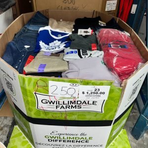 Gwillimdale Farms brand-name clothing pallet