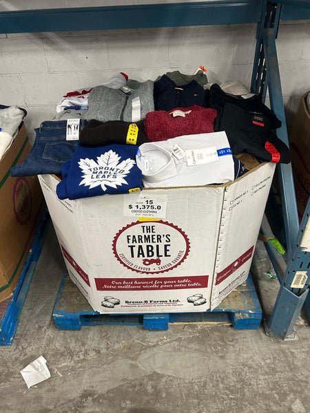 CW Clothing 250pcs Liquidation Pallet