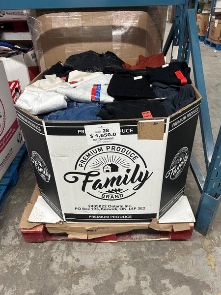 CW Clothing 28 Liquidation Pallet