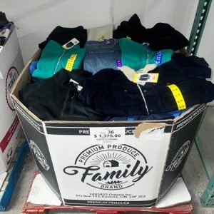 CW Clothing 36 250pcs Pallet