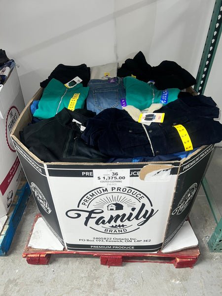 CW Clothing 36 250pcs Pallet