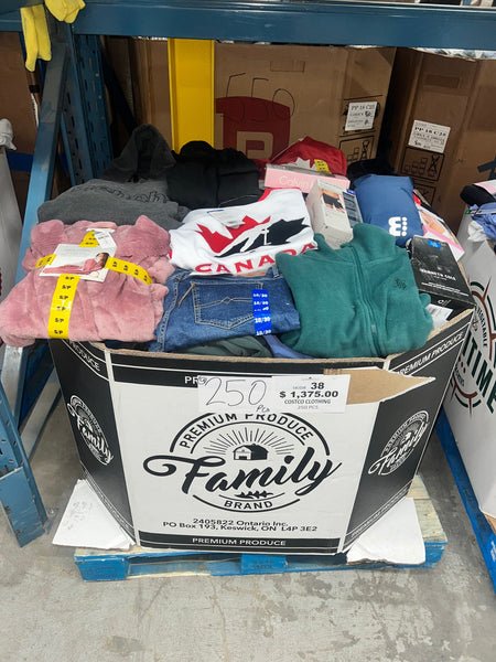 250pcs CW Clothing Wholesale Pallet