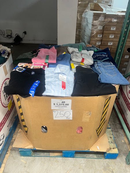 CW Clothing 40 Liquidation Pallet 250pcs